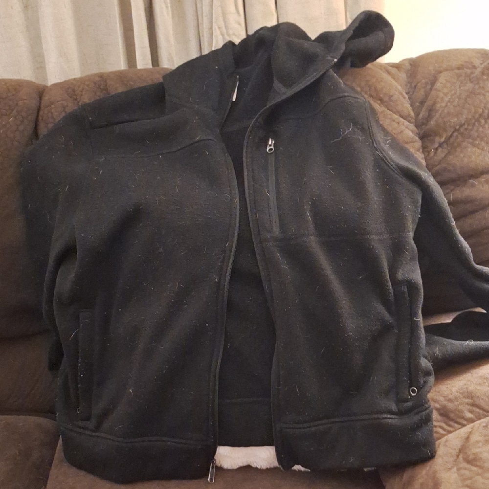 Merona Black Zip Up Sweater